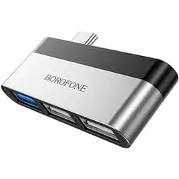 Переходник USB Hub Borofone DH1