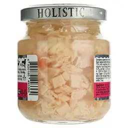 Вологий корм для собак Basttet'o Holistic шматочки філе індички в желе 130 г - мініатюра 4
