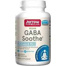 Аминокислота Jarrow Formulas GABA Soothe 30 вегакапсул