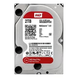 Накопичувач HDD WD SATA 2.0TB Red Pro NAS 7200rpm 64MB (WD2002FFSX)