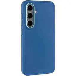 TPU чехол Bonbon Metal Style для Samsung Galaxy S23+ Синий / Denim Blue
