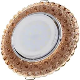 Точковий світильник Brille HDL-G293 GX53 + 4W LED 36-405