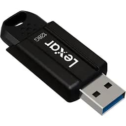 USB флеш-накопичувач Lexar JumpDrive S80 128GB USB-A 3.1 Black (LJDS080128G-BNBNG) [137804] - мініатюра 2