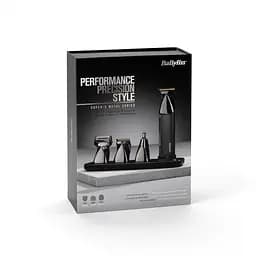BaByliss Набір для стрижки Super-X Metal Black Edition, для голови, вусів, бороди,носа і тіла, акум., насадок-15, сумка для зберігання, підставка, сталь, чорний - мініатюра 9