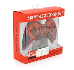 Геймпад беспроводной джойстик Voltronic HJ041R PC/PS3/Android/Android TV Red - мініатюра 5