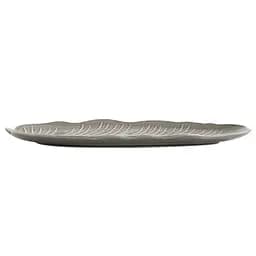 Блюдо Limited Edition Leaf Grey овальне 30x16.8 см (B010785) - мініатюра 2