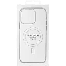 TPU+PC чохол Clear Garden with MagSafe для Apple iPhone 16e / 17e (6.1) Blue Blossom - мініатюра 2
