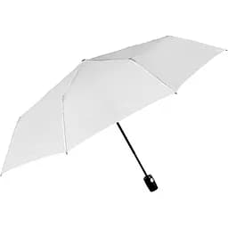 Зонтик Perletti Ombrelli складной автоматический белый (96007-04)