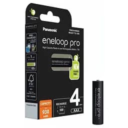 Акумулятори Panasonic Eneloop NI-MH Pro AAA 930 mAh 4шт