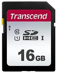 Карта пам'яті SD 16GB C10 UHS-I R95/W10MB/s Transcend teh0013332