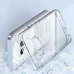 TPU чохол Epik Transparent 1.5 mm Full Camera для Nothing Phone 2a Безбарвний прозорий - мініатюра 2
