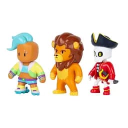 Набор коллекционных фигурок Stumble Guys Велоцит, Леонидас, Капитан Нохарт 3 шт. х 6 см (SG2020-2)