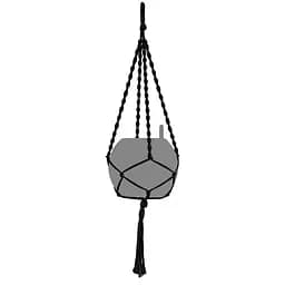 Подвес Lechuza Macrame Boho черный 120 см (13899)