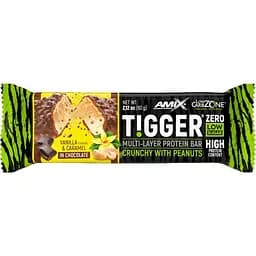 Батончик Amix TiggerZero Multi-Layer Protein Bar ваниль и карамель 60 г