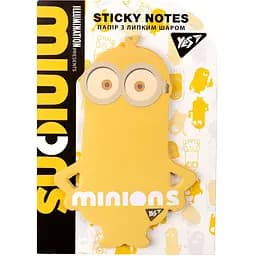 Папір для нотаток Yes Minions фігурний 40 аркушів (170358)