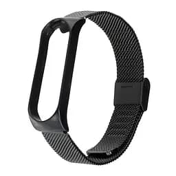 Ремінець Міланська Петля Mi Band 3/4 Black