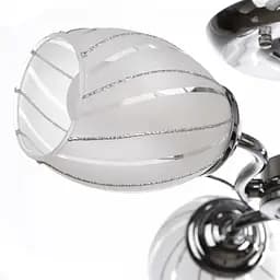 Люстра стельова Brille класична E14 40W CH (LK-222C/3) - мініатюра 2