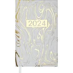 Щотижневик датований Buromax Miracle 2024  білий (BM.2887-12)