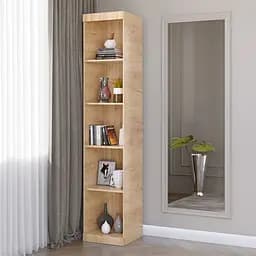 Шкаф-пенал открытый Эверест Соната дуб крафт золотой (EVR-2690)