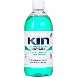 Ополіскувач для ротової порожнини KIN проти карієсу з фтором 500 мл