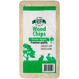 Тирса для гризунів Wow Pets з ароматом зеленого яблука 10 л