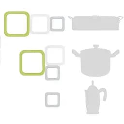 Набір підставок Guzzini Kitchen Active design, 3 шт., кольоровий - мініатюра 2