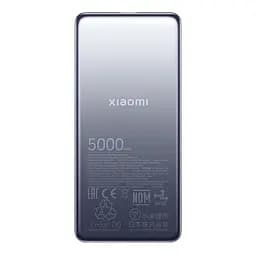 Портативна батарея Power Bank Xiaomi5000mAh 18W Ultra Slim BHR9535GL Grey - мініатюра 3