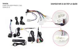 Штатна автомагнітола EasyGo M9-3-32-TCP v1 QLED Toyota Land Cruiser Prado (150) - мініатюра 2