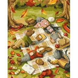 Картина за номерами Ideyka Книжковий клуб 40x50 см (KHO6542)