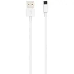 Кабель XO NB47 Type-C USB Cable Білий