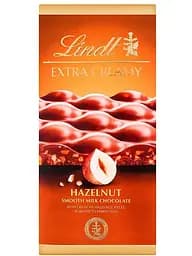 Шоколад молочний з фундуком Lindt Extra Creamy 80 г