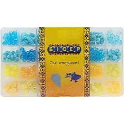 Набір бісеру для виготовлення креативних аксесуарів Bambi намистини, бісер, підвіски PL-15/01/03  