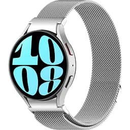 Ремешок ArmorStandart Milanese Magnetic для Samsung Galaxy Watch 7/FE/6/6 Classic/5/5 Pro/4/4 Classic Silver (ARM86845) [151808]