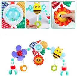 Розвивальна дуга-іграшка мобіль ARCH на коляску, ліжечко чи автокрісло з підвісними іграшками, від 0 місяців для немовлят