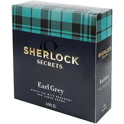 Чай чорний Sherlock Secrets Earl Grey 100 шт. х 2 г - мініатюра 3