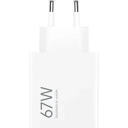 Мережевий зарядний пристрій XiaomiXiaomi 67W HyperCharge (Type-A) BHR07SKEU White - мініатюра 2