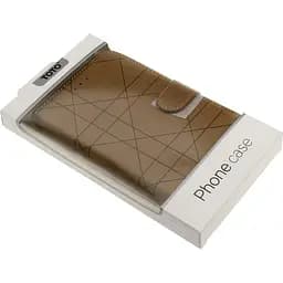Чохол-книжка Toto Book Silicone Slide Universal Cover 6.5" (№3) Brown - мініатюра 2