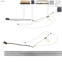 Шлейф матриці для HP 15-CB TPN-Q193 series (eDP 30pin, Touch, DDG75ALC411, Original)