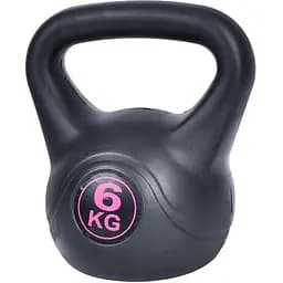 Гиря универсальная MS 4196-6 черный 6 кг