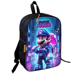Рюкзак школьный детский Супер Марио «Super Mario» 36х27 см для мальчика (01053)
