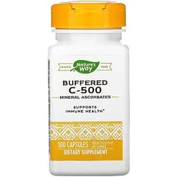 Витамин C Nature's Way Buffered C-500 буферизированный 100 капсул