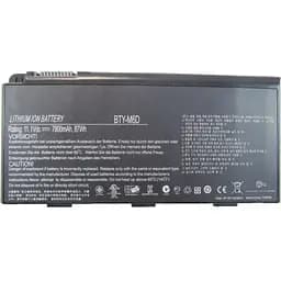 Акумулятор MSI BTY-M6D 7800mAh 6cell 11.1V Li-ion (A47040)