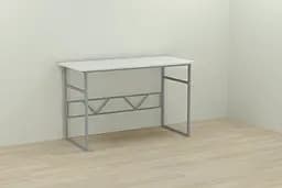 Комп'ютерний стіл Ferrum-decor Раян 75x140x70 сірий ДСП Білий 16мм (FRD-101641) - мініатюра 2