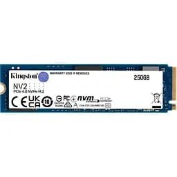Накопичувач SSD Kingston m.2 NVMe 250GB NV2 PCIe 3.0 256 240 (SNV2S/250G)