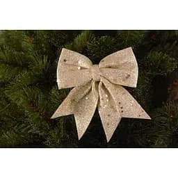 Бант декоративний Mica Decorations 13 см золотистий 2 шт. (1181193) - мініатюра 2