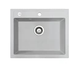 Кухонна мийка Adamant PRIZMA old stone 590x495x200 мм, без крила 59 см - мініатюра 1