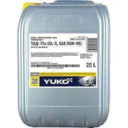 Олива трансмісійна Yuko Тад-17И (Gl-5, SAE 85W90) 20 л