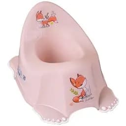 Горщик дитячий Tega Baby антиковзкий Forest Fairytale light pink