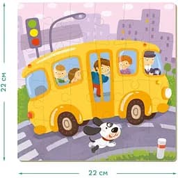 Пазл DoDo 4 в 1 Транспорт, 72 елементи (300132) - мініатюра 2