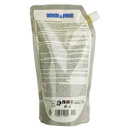 Засіб для миття посуду Wash & Free Зелене яблуко та екстракт едельвейсу 500 мл (724656) - мініатюра 2